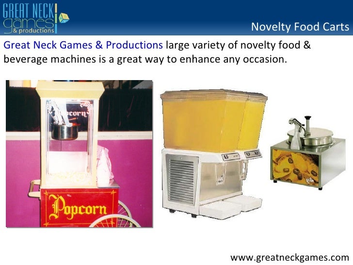 Novelty Food Cart Rental NY NJ NYC CT PA