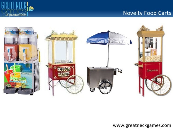 Novelty Food Cart Rental NY NJ NYC CT PA