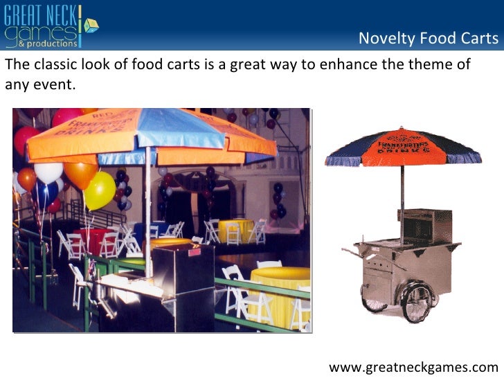 Novelty Food Cart Rental NY NJ NYC CT PA