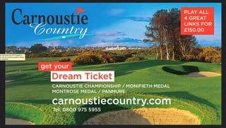 Carnoustie Country advert designed