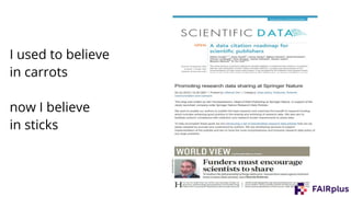 I used to believe
in carrots
now I believe
in sticks
 