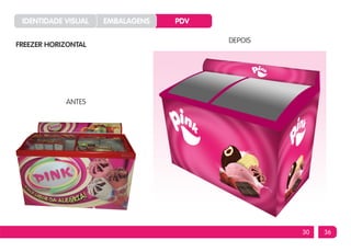 IDENTIDADE VISUAL   EMBALAGENS   PDV

                                        DEPOIS
FREEZER HORIZONTAL




            ANTES




                                                 30   36
 