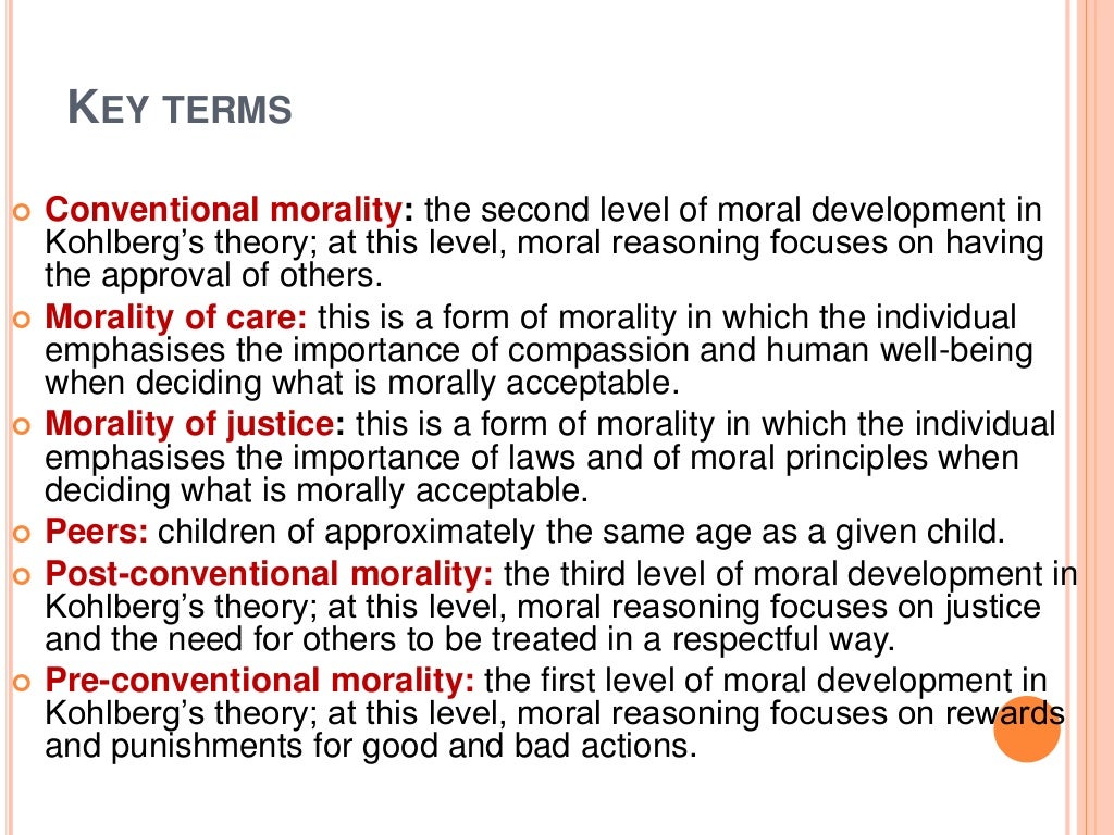 Carol gilligan’s theory of moral development