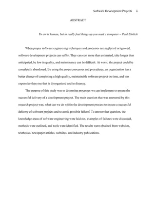 Carol Harstad   Thesis - Directed Research Project