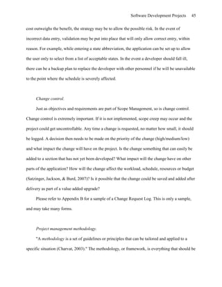 Carol Harstad   Thesis - Directed Research Project