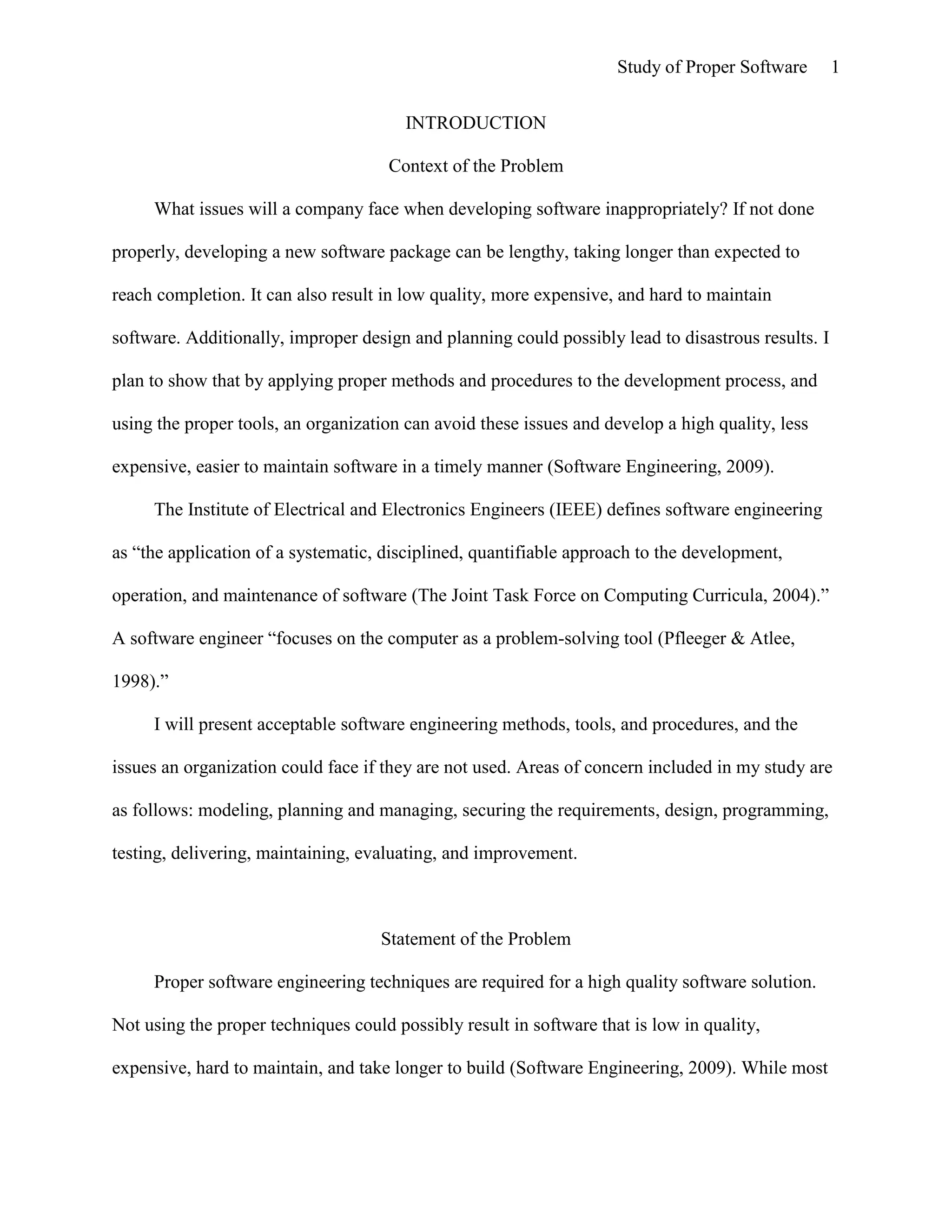 Carol Harstad   Research Proposal