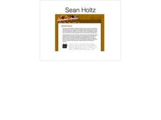 Sean Holtz
 