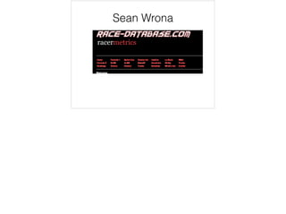 Sean Wrona
 