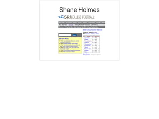 Shane Holmes
 