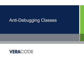 Anti-Debugging Classes