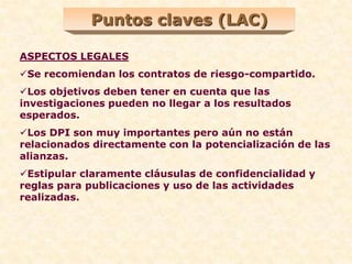 Caso 1: Formando alianzas publico-privadas para la innovación agrícola