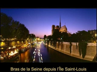Bras de la Seine depuis l’Île Saint-Louis
 