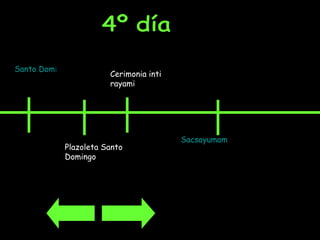 4º día Santo Domingo Plazoleta Santo Domingo Cerimonia inti rayami Sacsayumam 