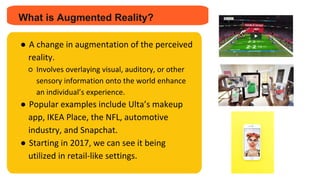 Increase Customer Engagement through Immersive Reality. | PPTX
