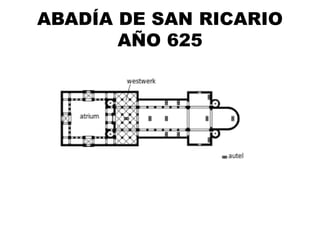 ABADÍA DE SAN RICARIO
AÑO 625
 