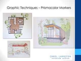 Graphic Techniques – Prismacolor Markers
 
