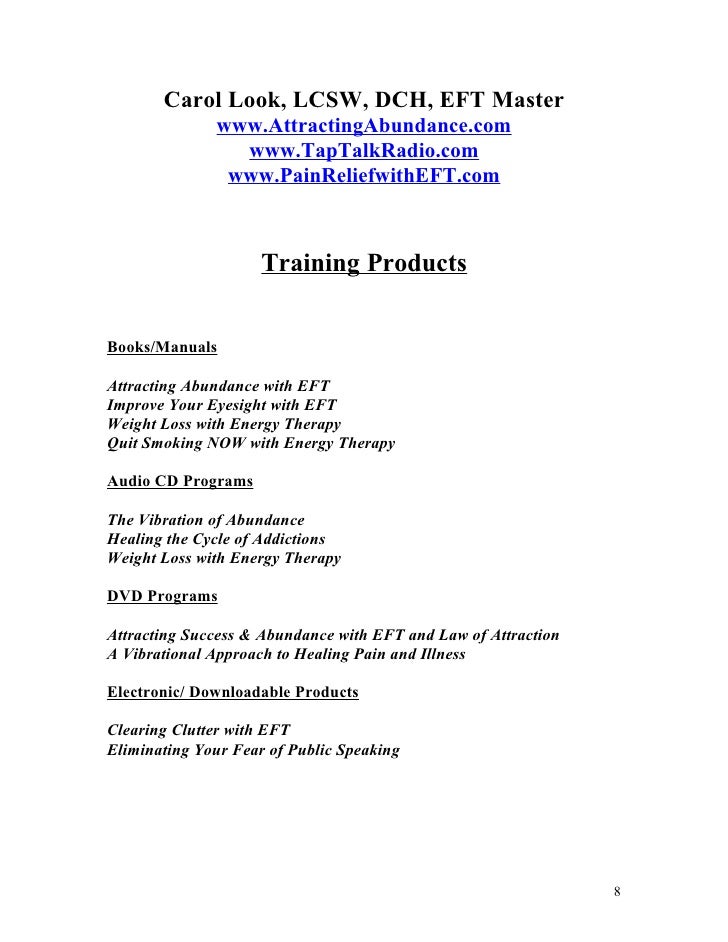 carol look improve your eyesight with eft pdf
