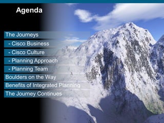 Cisco Strategic Planning The Journey, Cisco | PDF