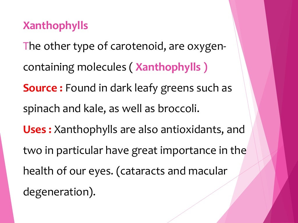 Carotenoids Definition, classification , properties etc
