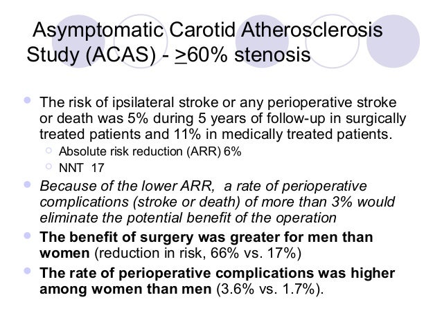 Acas criteria carotid stenosis Acas criteria carotid stenosis