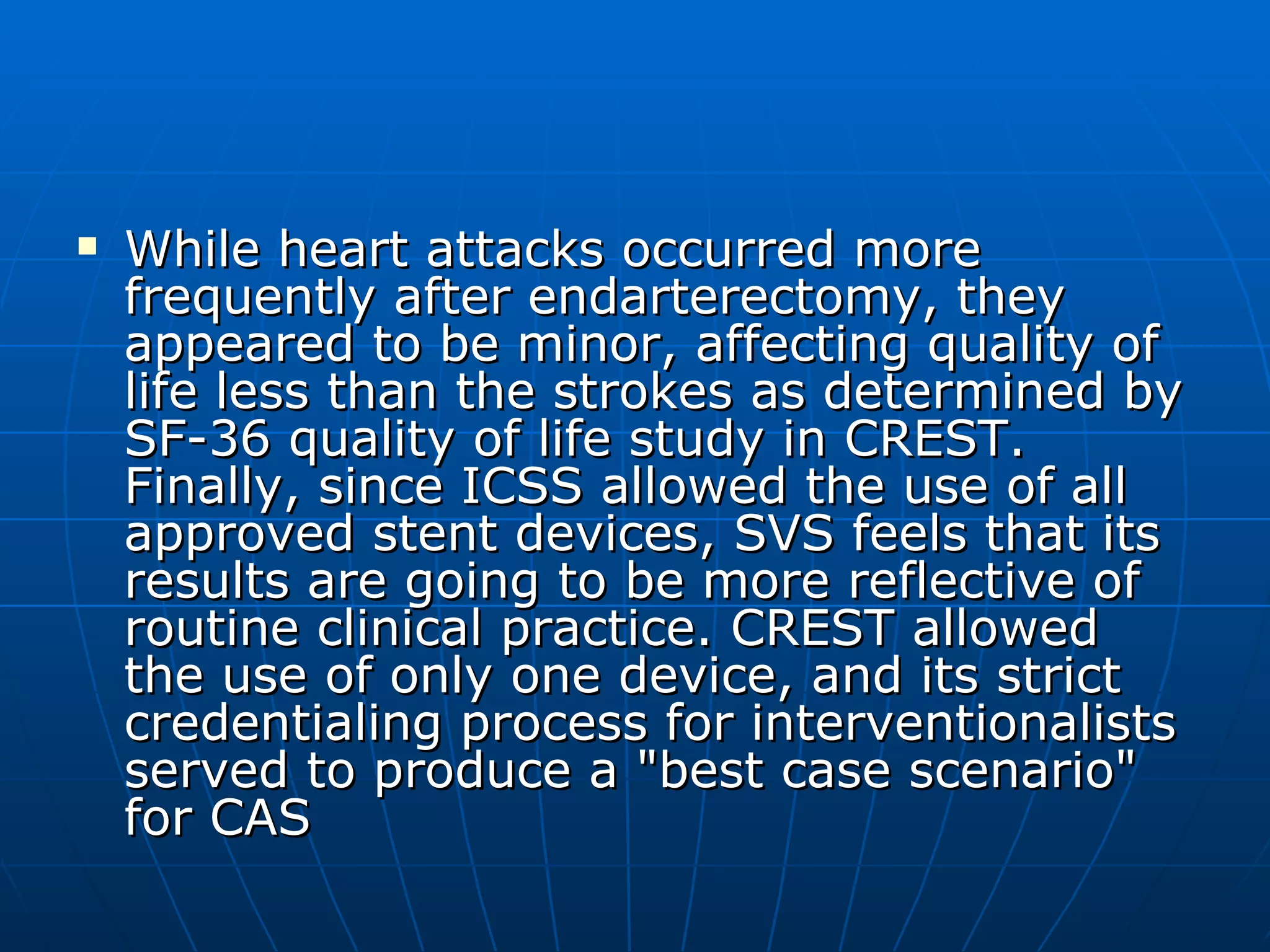 Carotid stenosis PPT