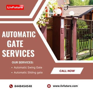 Livfuture automatic gates company in pune