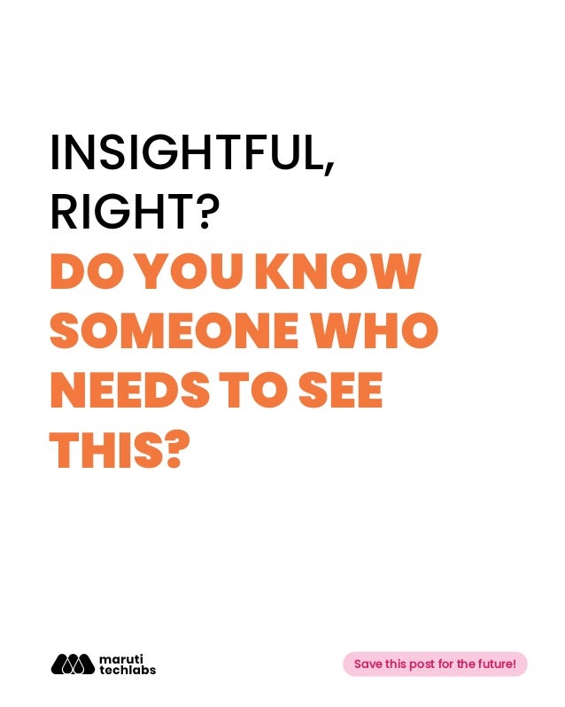 INSIGHTFUL,
RIGHT?
DO YOU KNOW
SOMEONE WHO
NEEDS TO SEE
THIS?
Save this post for the future!