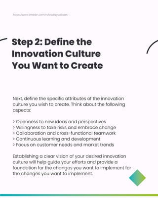 How to Create an Innovation Culture in Your Organisation