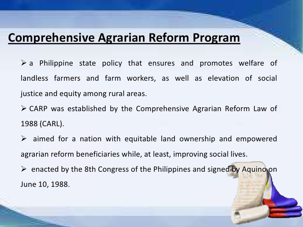 Comprehensive Agrarian Reform
