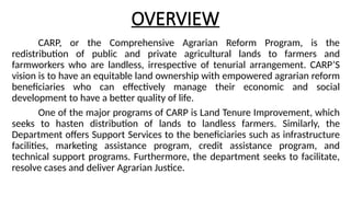 Refor Programs Comprehensive Agrarian reform Program.pptx