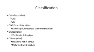 carpal instability and SLAC.pptx by Dr Binod | PPTX