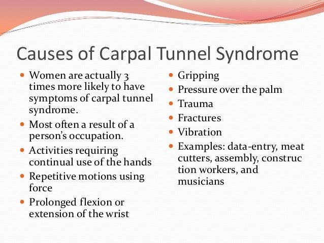 Carpal Tunnel Syndrome 