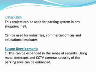 Automatic car parking system using avr.pptx