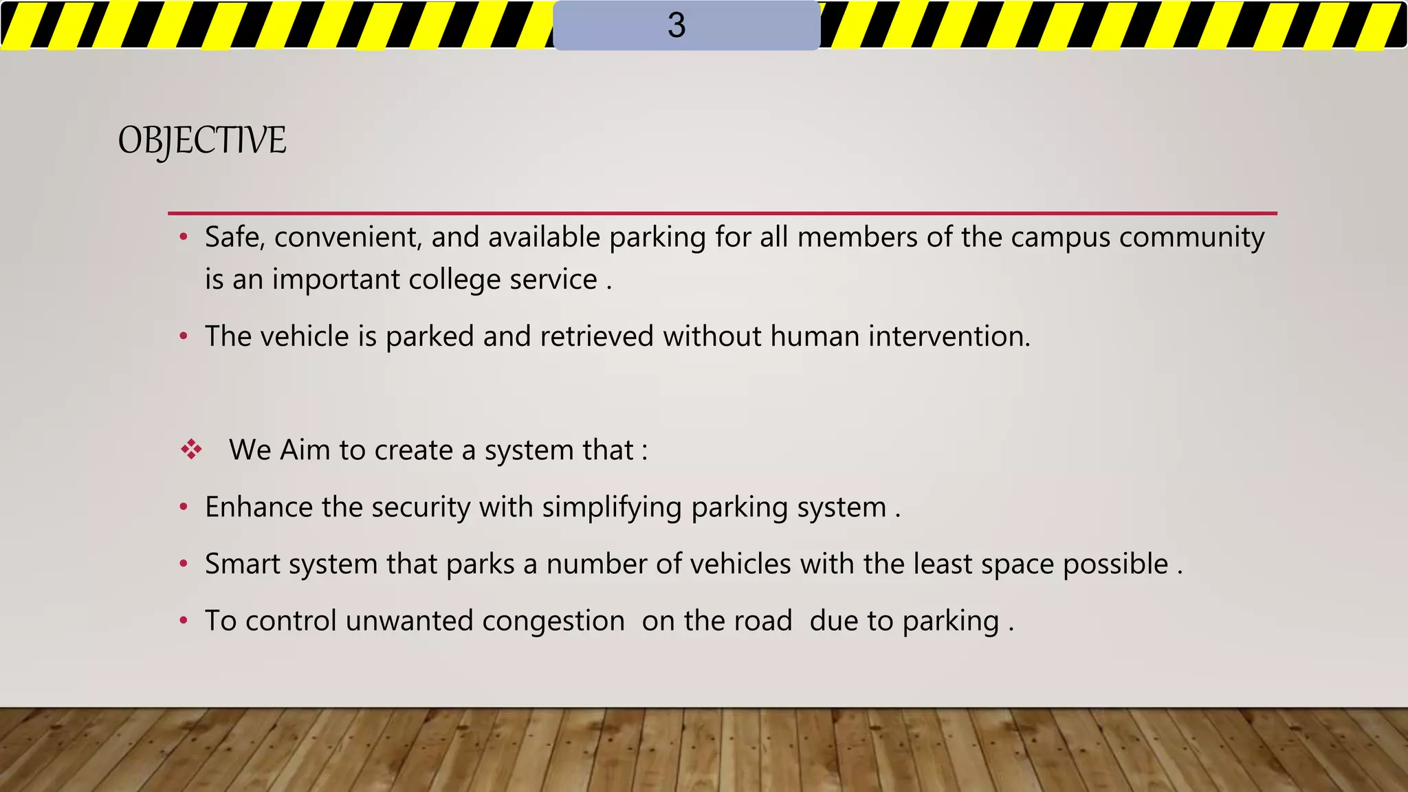 Automatic Car parking system | PPTX