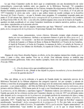 Carpentier, alejo   la consagración de la primavera