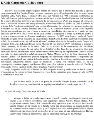 Carpentier, alejo   la consagración de la primavera
