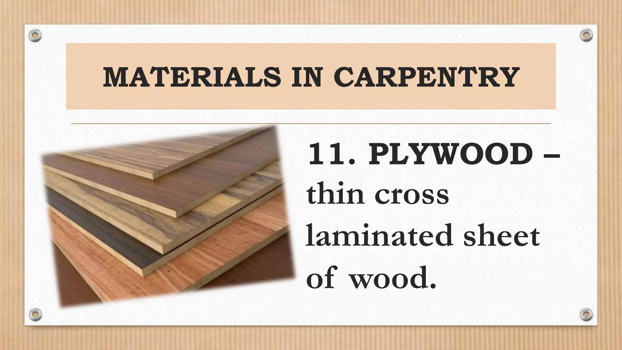 CARPENTRY .pptx