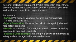 CARPENTRY.pptx Introduction To Industrial Arts | PPTX