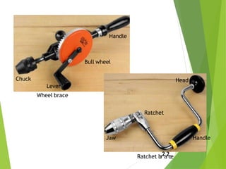 Chuck
Bull wheel
Handle
Handle
Head
Jaw
Ratchet
Lever
Wheel brace
Ratchet br2a2ce
 