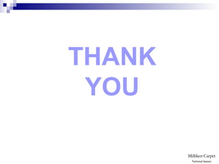 THANK
YOU
Technical Session
 