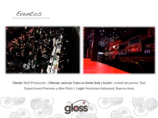 PRESENTACIÓN GLOSS