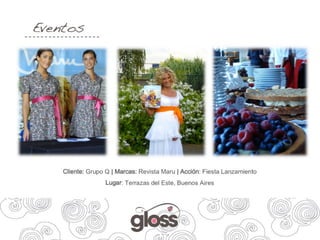 PRESENTACIÓN GLOSS