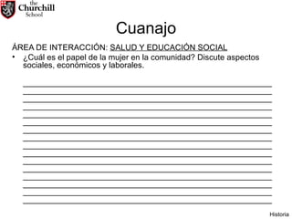 Cuanajo ÁREA DE INTERACCIÓN:  SALUD Y EDUCACIÓN SOCIAL ¿Cuál es el papel de la mujer en la comunidad? Discute aspectos sociales, económicos y laborales. ________________________________________________________________________________________________________________________________________________________________________________________________________________________________________________________________________________________________________________________________________________________________________________________________________________________________________________________________________________________________________________________________________________________________________________________________________________________________________________________________________________________________________________________________________________________________________________________________________________________________________________________________________________________________________________ Historia 