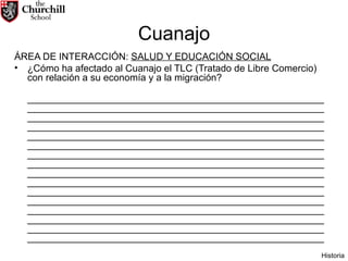 Cuanajo ÁREA DE INTERACCIÓN:  SALUD Y EDUCACIÓN SOCIAL ¿Cómo ha afectado al Cuanajo el TLC (Tratado de Libre Comercio) con relación a su economía y a la migración? ________________________________________________________________________________________________________________________________________________________________________________________________________________________________________________________________________________________________________________________________________________________________________________________________________________________________________________________________________________________________________________________________________________________________________________________________________________________________________________________________________________________________________________________________________________________________________________________________________________________________________________________________________________________________________________ Historia 