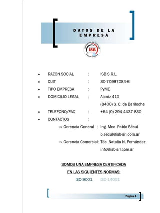 Carpeta Institucional-Medios de elevacion 2014