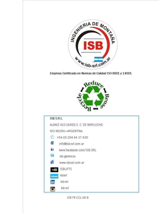 Carpeta Institucional-Medios de elevacion 2014