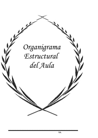 Lic,
Organigrama
Estructural
del Aula
 