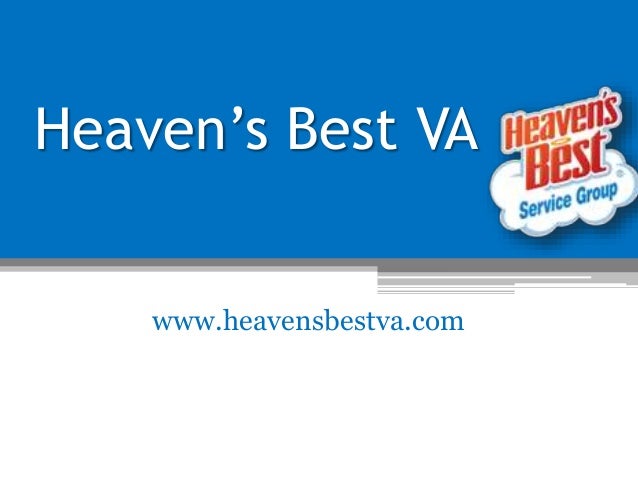 Carpet cleaners Stafford VA - www.heavensbestva.com