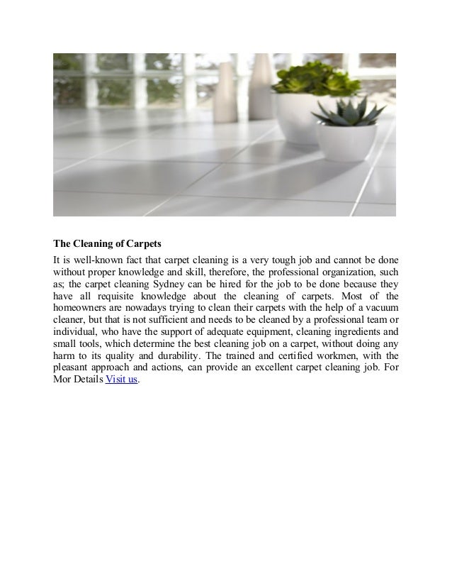 Carpet Cleaning Castle Hill The Most Eligible Service Provider