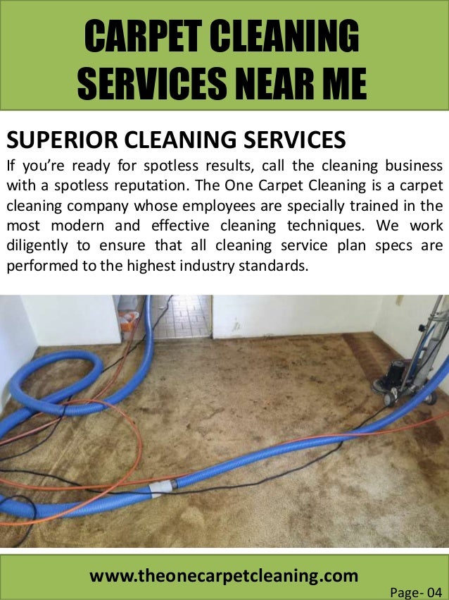 carpet cleaning services near me